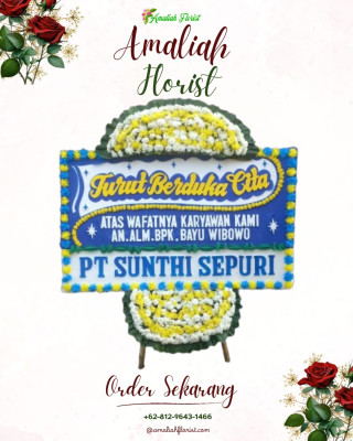 Papan Bunga Duka di Klambu