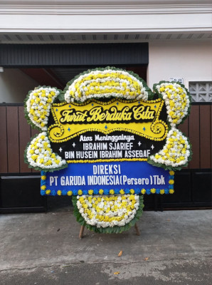 Papan Bunga Duka di Klambu